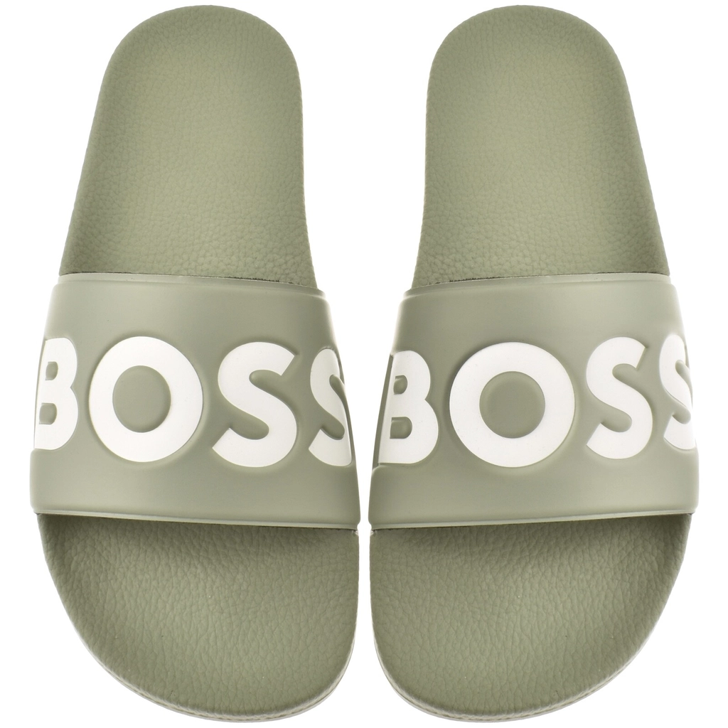 Hugo Boss BOSS Aryeh Sliders Medium Green